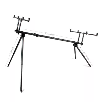 Carp Academy Alcatraz Black 4 botos rod pod