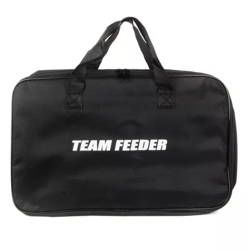 By Döme Team feeder bottartó készlet táskával 2+2 db 25 cm