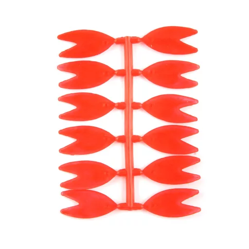 Nevis Csalihal rögzítő 26 mm piros csalihal stopper 12 db/csomag