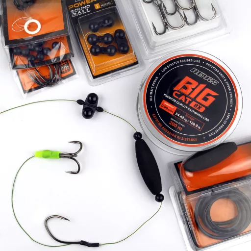 Nevis Harcsázáshoz XXL fekete 9 × 6 mm harcsázó stopper 12 db/csomag