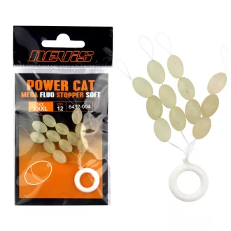   Carp Academy Harcsázáshoz XXL Fluo 9 × 6 mm fluoreszkáló harcsázó stopper 12 db/csomag