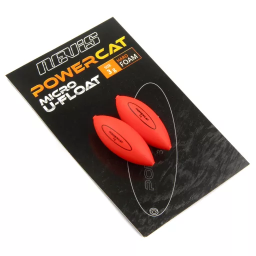 Nevis Powercat micro U-float 3 g narancs fluo narancs úszó 2 db/csomag