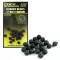 Carp Academy ütköző gyöngy 5 mm 338005 fekete ütköző gyöngy 20 db/csomag