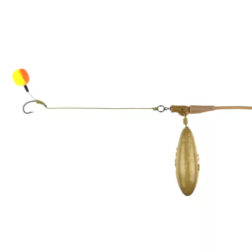 Carp Academy Komplett végszerelék-lágy csövön 356466 barna pontyozó szerelék készlet 3 db/csomag