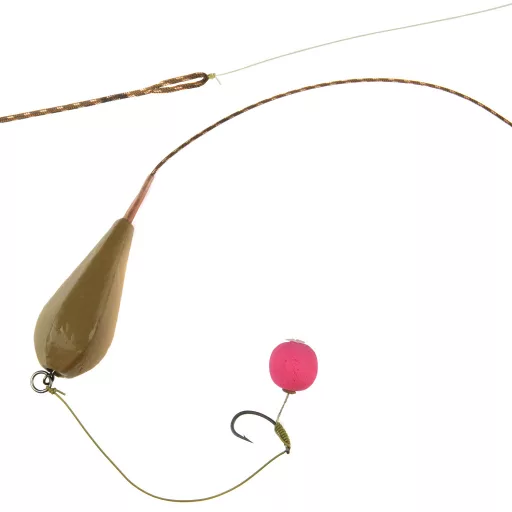 Carp Academy Ólombetétes forgóval 35 lb 359060 95 cm camou barna pontyozó szerelék