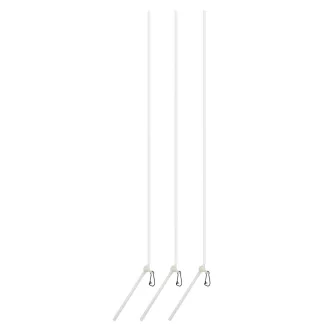 Nevis 30 cm . fehér 3452–1 gubancgátló cső 3 db/csomag