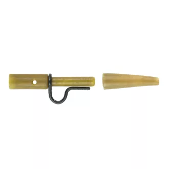   Carp Academy Biztonsági Deluxe M 40 mm barna Ólomkapocs 5 db/csomag