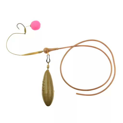 Carp Academy PVC cső 1,5 mm olív barna 347310 200 cm transzparens barna szilikoncső