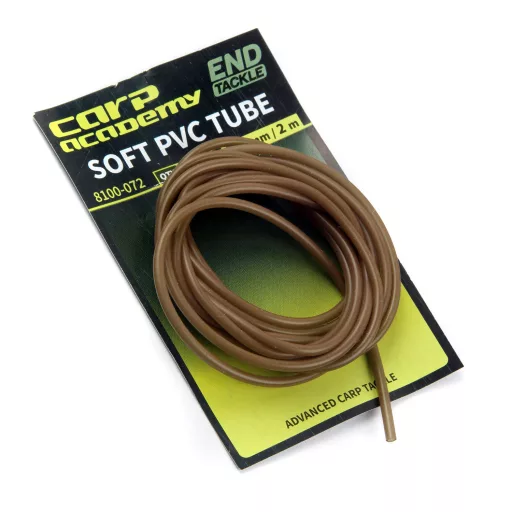 Carp Academy PVC cső 1,5 mm olív barna 347310 200 cm transzparens barna szilikoncső