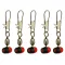 Nevis Nádsziget feeder Csúszókarabiner 31 mm csúszókapocs 5 db/csomag