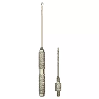   Carp Academy Inox Csali fűző készlet 2 fejjel 3,5 cm fűzőtű