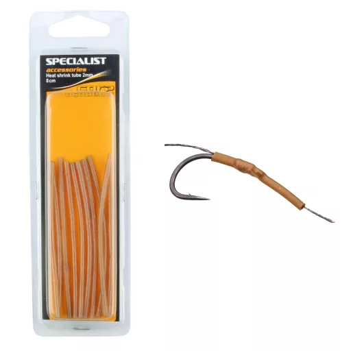 Carp Academy Zsugorcső 2 mm 8 cm zsugorcső 10 db/csomag