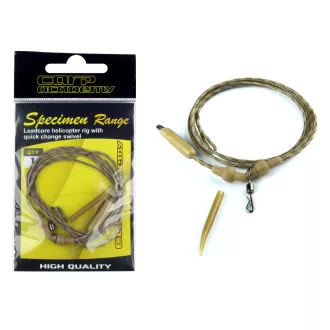   Carp Academy Helicopter végszerelék gyorskapoccsal 35 lb 95 cm pontyozó szerelék