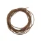 Carp Academy Hajszálelőke rögzítő szilikoncső 0,3 mm 150 cm barna szilikoncső