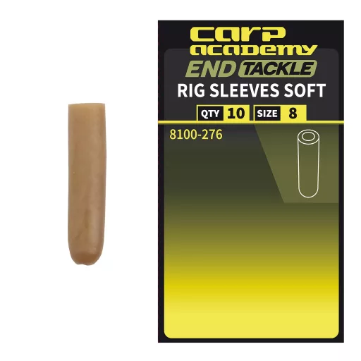 Carp Academy Forgóvédő cső barna gumiharang 10 db/csomag