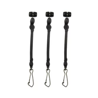   Nevis csúszó feeder Kosártató 7 cm "M" M (7 cm) fekete feeder link 3 db/csomag