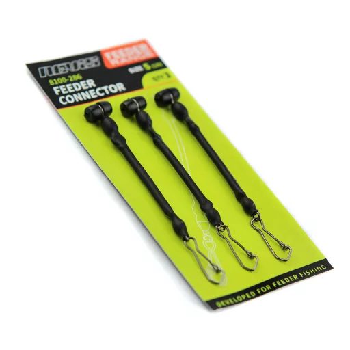 Nevis csúszó feeder Kosártató 7 cm "M" M (7 cm) fekete feeder link 3 db/csomag