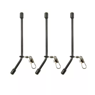 Nevis fekete 8 cm gubancgátló cső 3 db/csomag