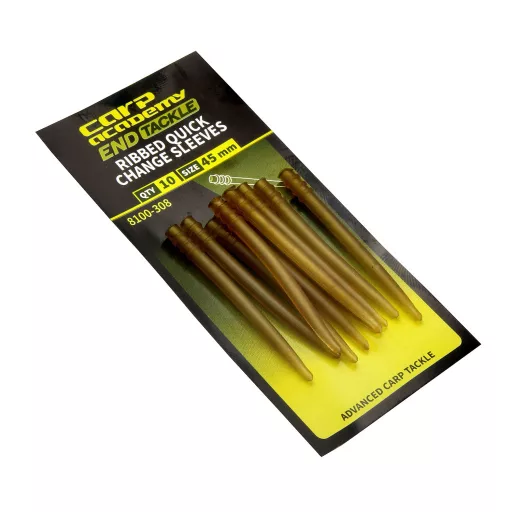Carp Academy Bordázott gubancgátló szilikon cső 45 mm gubancgátló cső 10 db/csomag