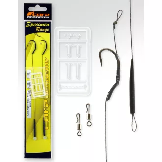   Carp Academy Line Aliger 6-os 25 cm fekete szakállas előkötött horog 2 db/csomag