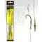 Carp Academy Line Aliger 8-as 25 cm fekete szakállas előkötött horog 2 db/csomag