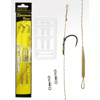   Carp Academy Special Pop Up Teflon 6-os 20 cm fekete szakállas előkötött horog 2 db/csomag