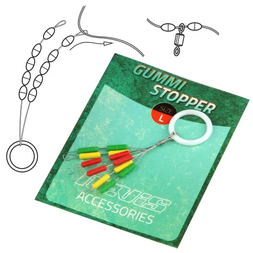 Nevis Színes M (7 × 1,5 mm) vegyes stopper