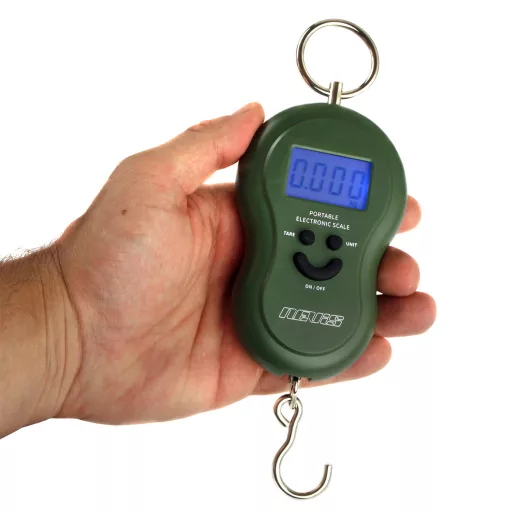Nevis Elektromos mérleg 45 kg horgászmérleg