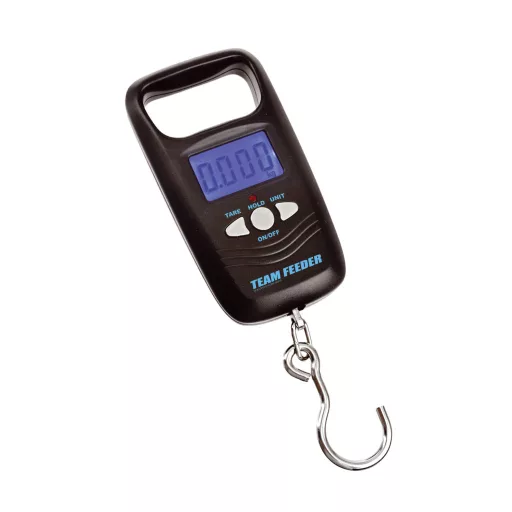 By Döme Team Feeder Elektromos mérleg 180 × 60 × 25 mm horgászmérleg