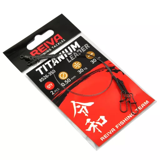 Reiva Titánium Rablózó 23 cm 0,5 mm titánelőke 2 db/csomag