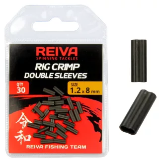   Reiva krimpelő hüvely dupla 1,4 × 8 mm krimpelő hüvely 30 db/csomag