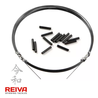   Reiva Titánium Leader + Crimp Tube 300 cm 0,2 mm titánelőke