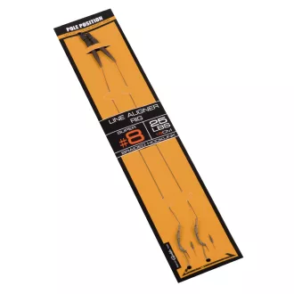   Spro Str Line Aligner 4-es 18 cm fekete szakállas előkötött horog 2 db/csomag