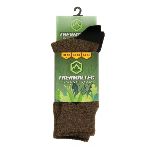 Thermaltec barna 38–40 zokni