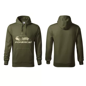 Nevis Powercat zöld XL pulóver