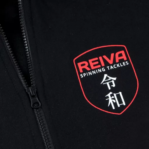 Reiva Nádsziget kapucnis fekete L pulóver