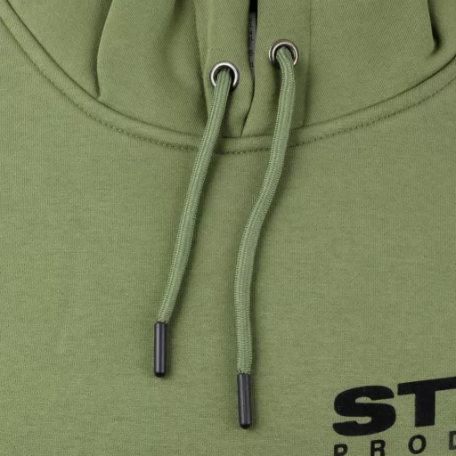 Stég Product kapucnis zöld 2XL pulóver