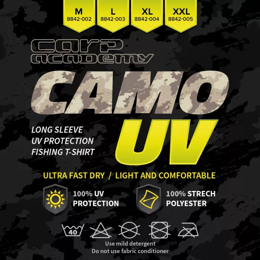 Carp Academy UV terepmintás póló 2XL