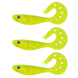 Nevis Shad Flash chartreuse 9 cm 6,56 g 3 db/csomag twister