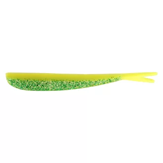   Nevis Drop shot shad Sárga-Zöld Flitter 10 cm 4,34 g 5 db/csomag gumihal