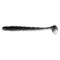 Nevis Longer fekete-ezüst flitter 7,5 cm 1,9 g 6 db/csomag gumihal