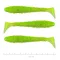 Nevis Swinger Flash chartreuse 9,5 cm 7,18 g 3 db/csomag gumihal
