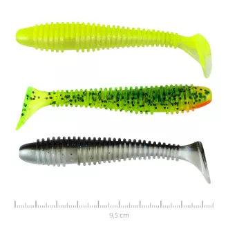   Nevis Swinger 3szín 3 Szín válogatás 9,5 cm 7,18 g 3 db/csomag gumihal