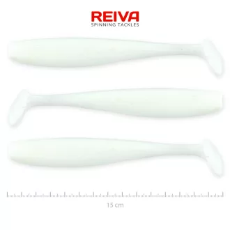   Reiva Flash Shad Classic fehér 15 cm 13,26 g 3 db/csomag gumihal