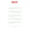 Reiva Flash Shad Classic fehér 7,5 cm 2,26 g 5 db/csomag gumihal
