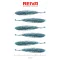 Reiva Tiny Worm kék Shiner 6 cm 1,1 g 6 db/csomag lágy műcsali