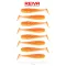 Reiva Stream Shad Shiny narancs 8 cm 5,9 g gumihal