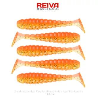 Reiva Stream Shad Shiny narancs 12,5 cm 13,4 g gumihal