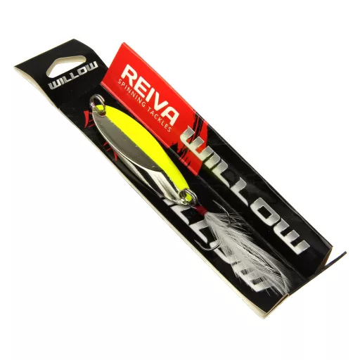 Reiva Willow Spoon Ezüst-sárga 20 g támolygó villantó