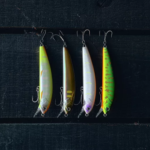 Reiva Z-Minnow 90 fehér Ghost 9 cm 11 g lebegő minnow wobbler